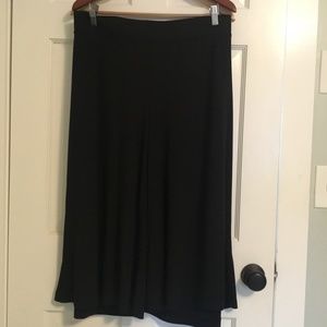 Black wide leg pant Dana Buchman 2x